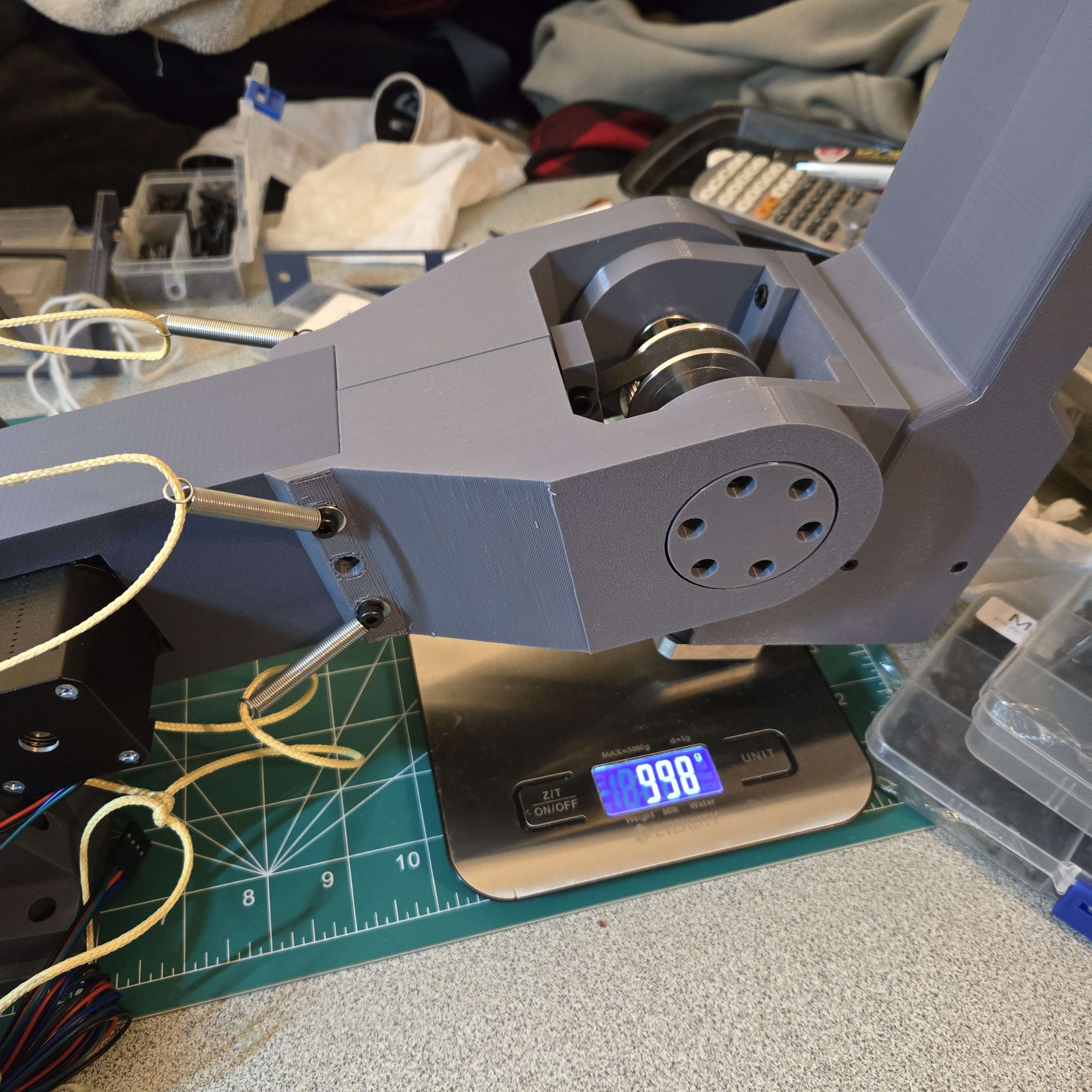 Weight without springs