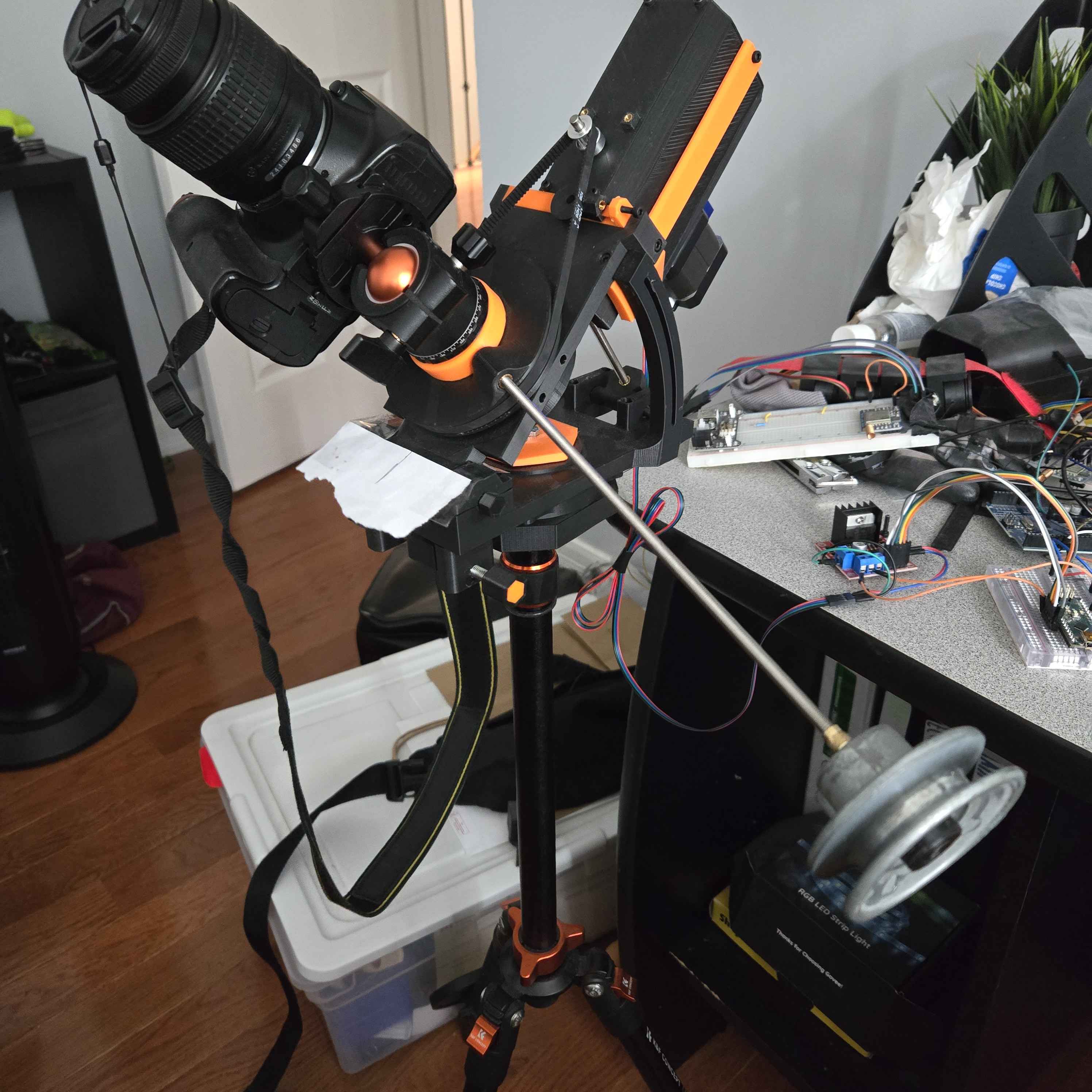 Automated Equatorial Mount