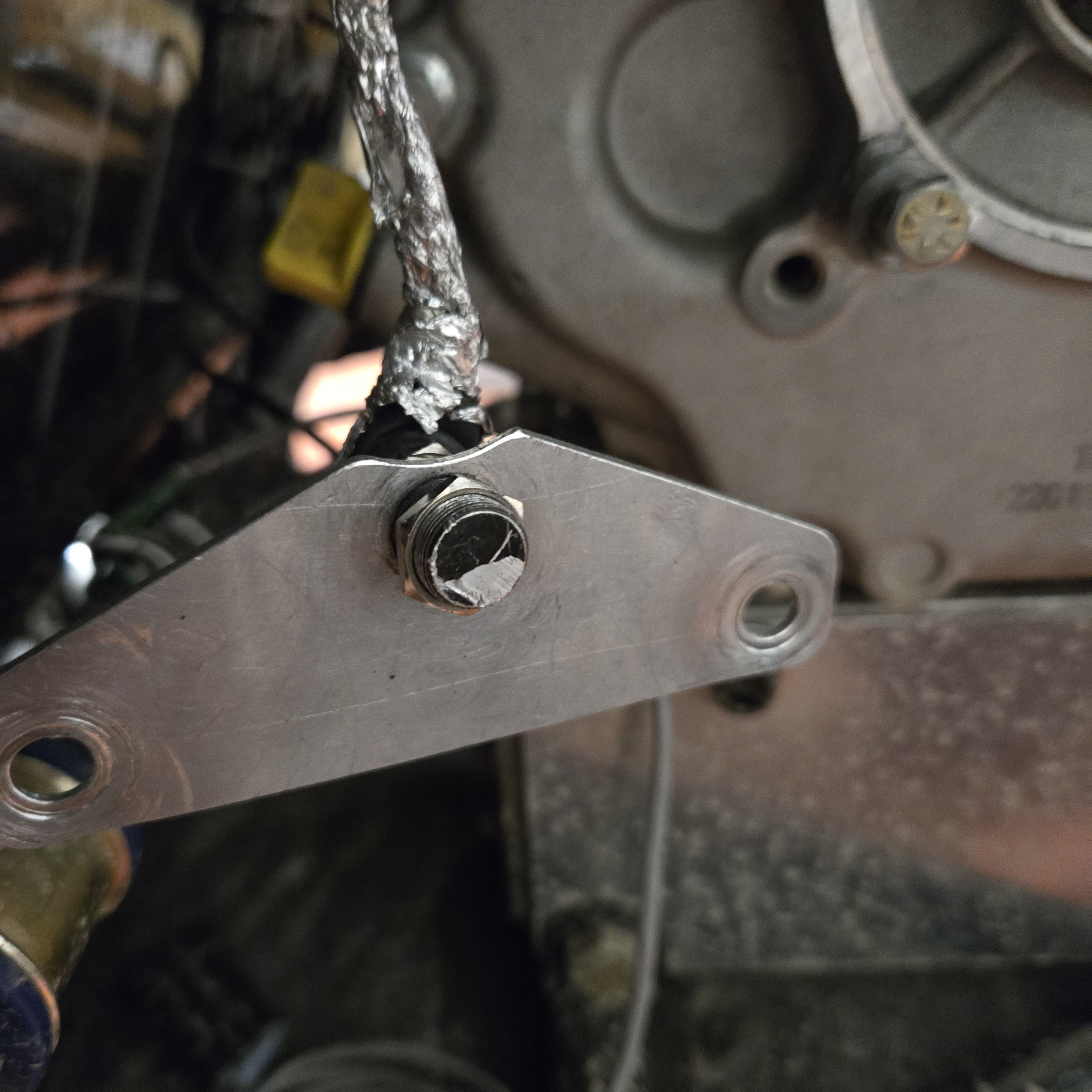 Hall Effect Sensor Inside CVT Case